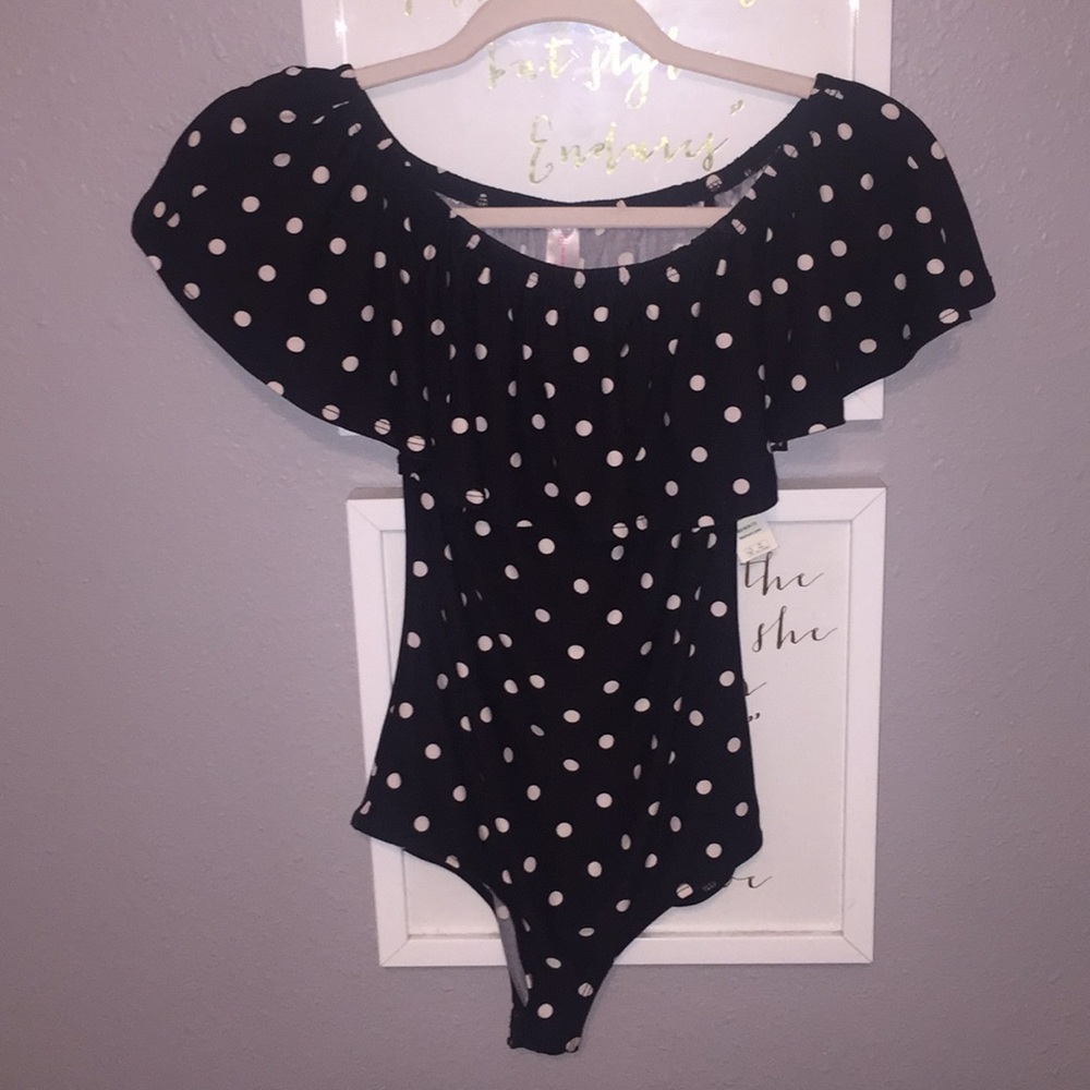 Off the shoulder bodysuit